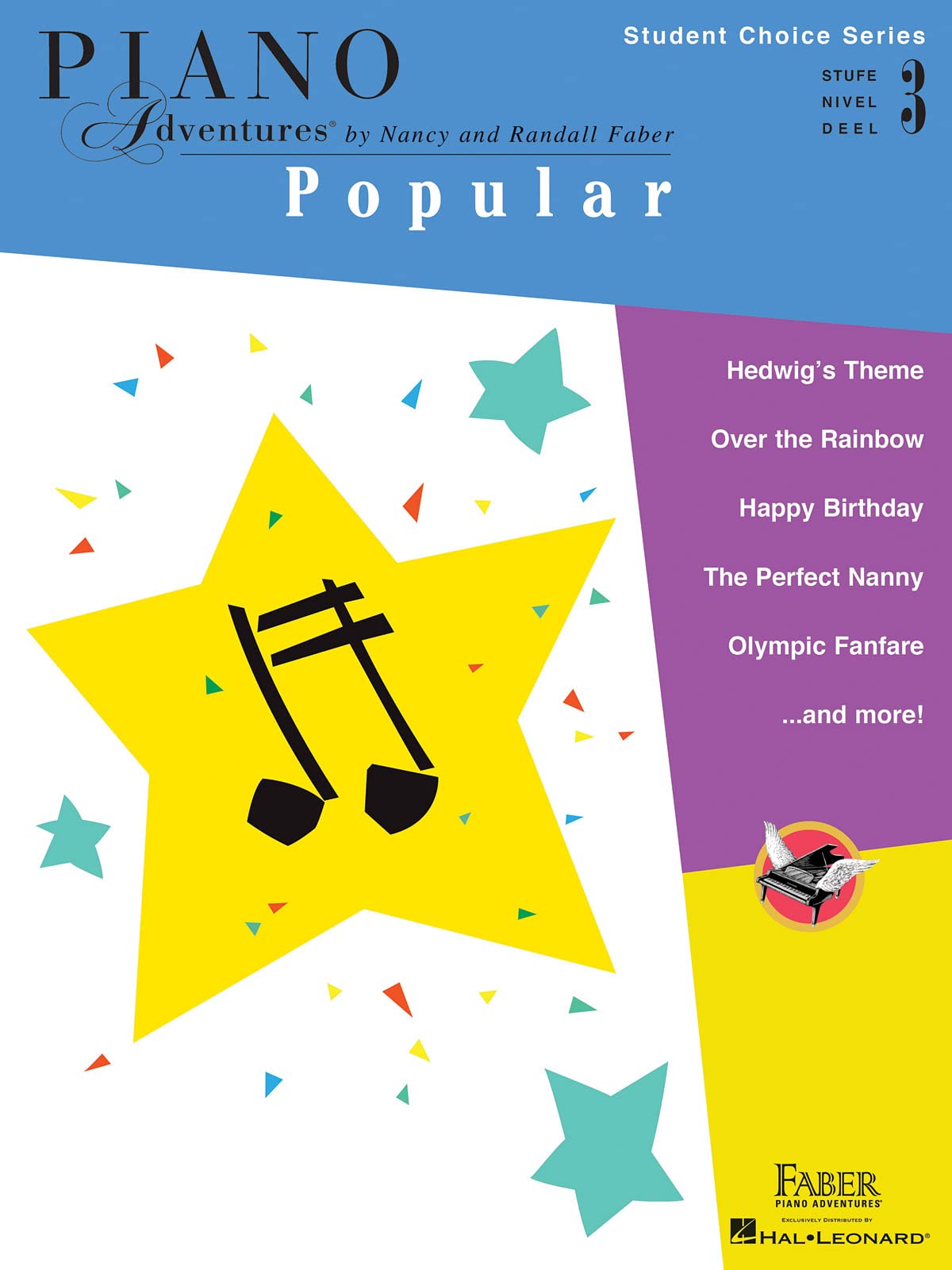 Faber Piano Adventures - Student Choice Series: Popular Level 3