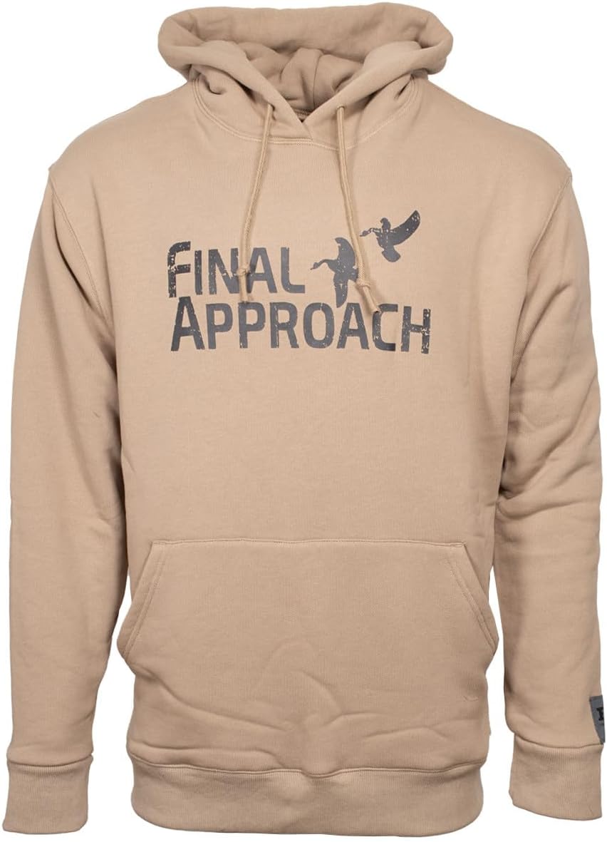 Final Approach Men's Heavyweight Knockout Cotton Hoodie Jacket