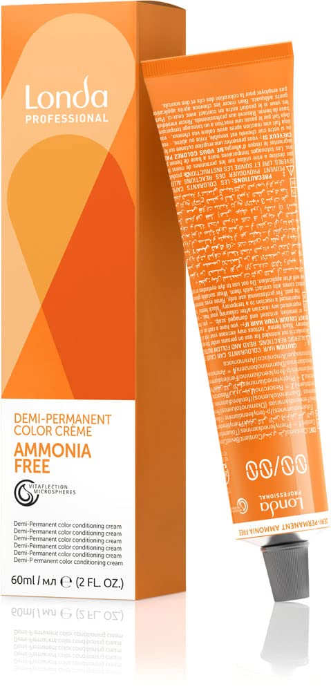 Londa Professional Demi-permanente Cremehaarfarbe 6/0 Dunkelblond, 60 ml