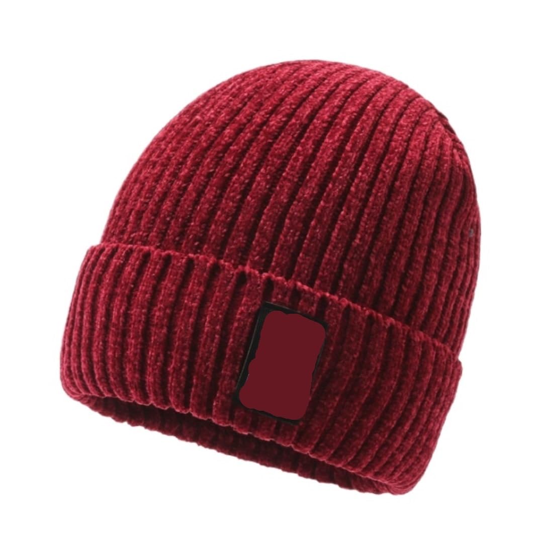 Mützen Winter Mützen Fischermütze Oder 2-in-1-Strickmütze Mit Normalem Bündchen Für Männer Und Frauen, Warme Rippe Wintermütze (Color : E, Size : One Size)