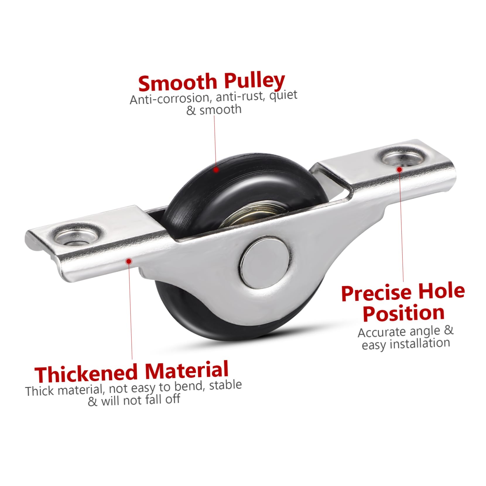 Amazon | DOITOOL 4個 引き戸ローラーアセンブリ スライドドア軌道輪