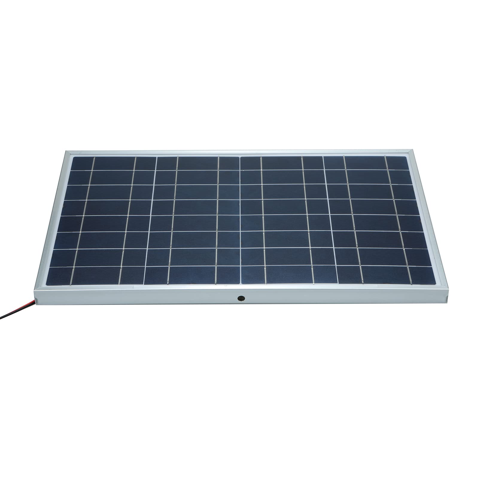 Kit de Panel Solar 30W Resistente al Agua IP65 Cargador Portátil Monocristalino con Clip Cocodrilo para Uso Doméstico Interior
