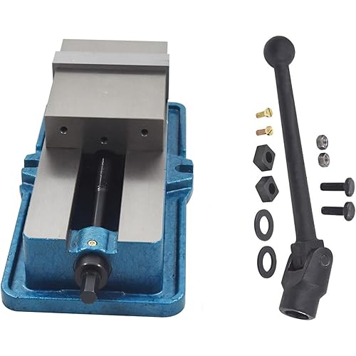 Machinist Vise 3 In x 2.95 In CNC Milling Machine Without Base Clamp Vise High Precision Clamping