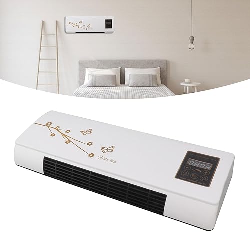 Miniatura 8 de Sonew Máquina de calefacción montada en la pared, calentador de pared inteligente, doble uso, altamente eficiente, gran angular, calentador de aire