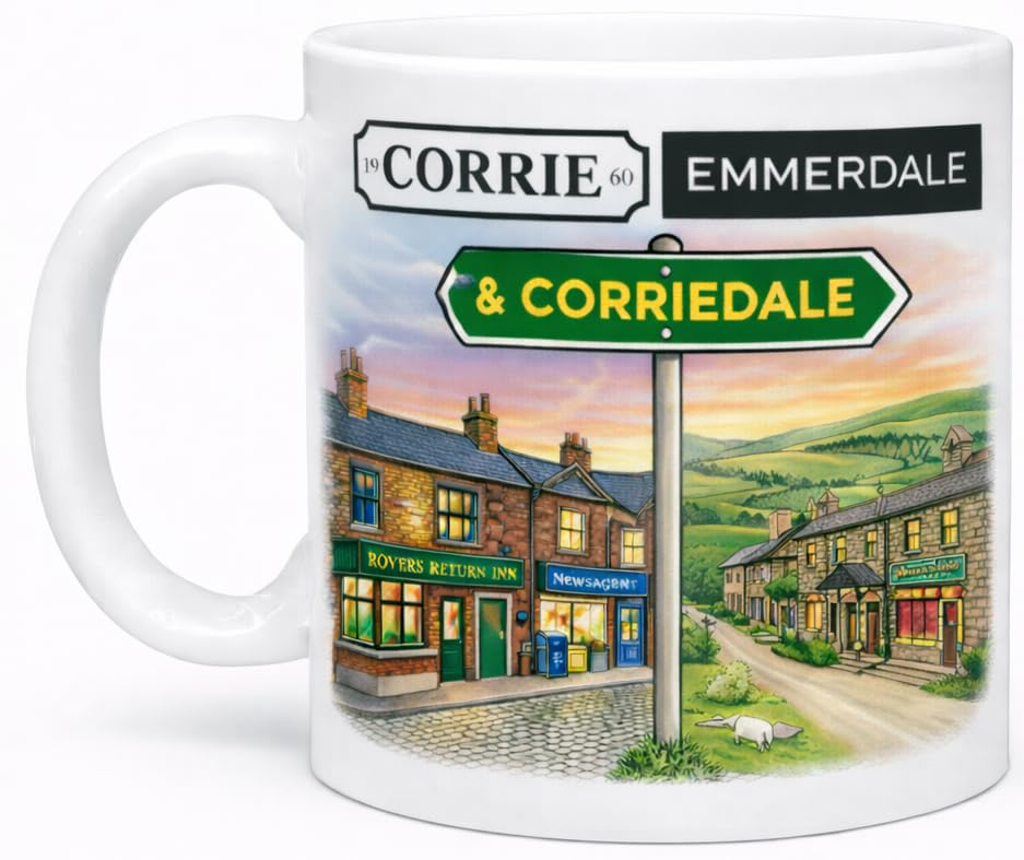 Corriedale Corrie Emmerdale Inspired Novelty Gift Mug