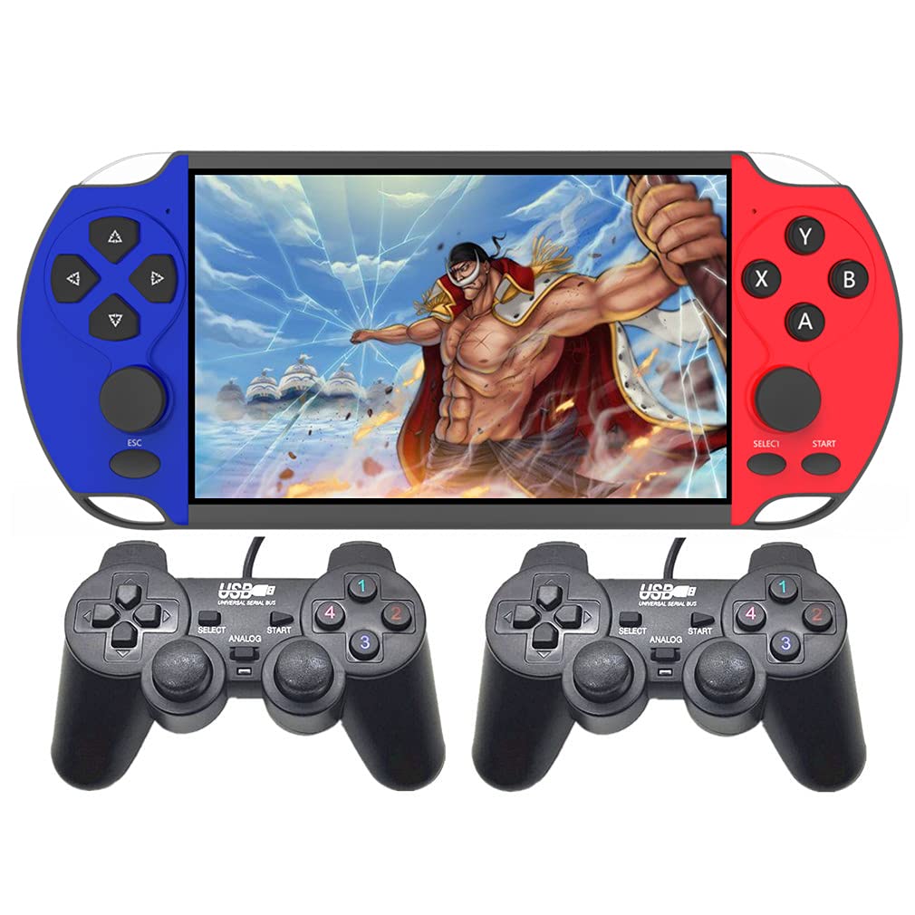 6.5-inch Large Screen Double Player Video Game Console Built-in 9100 Games Support More Than 10 simu