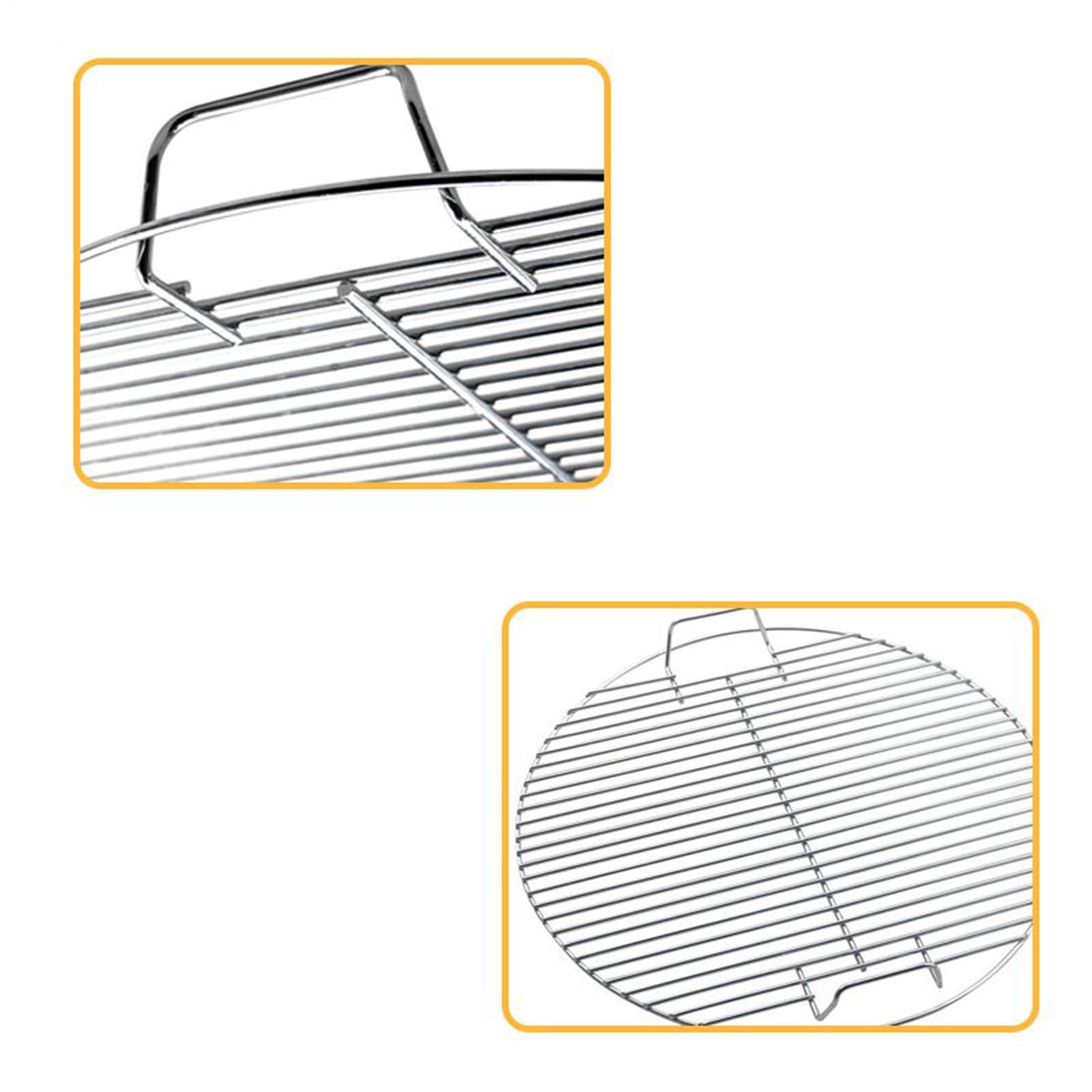 Rejilla para Barbacoa Y Parrilla Acero Inoxidable Multiusos Rejilla para | Malla De Alambre Para Barbacoa Y Asado Para Camping, Aire Libre, Jardín, Patio, Terraza, BBQ, Acero Inoxidable