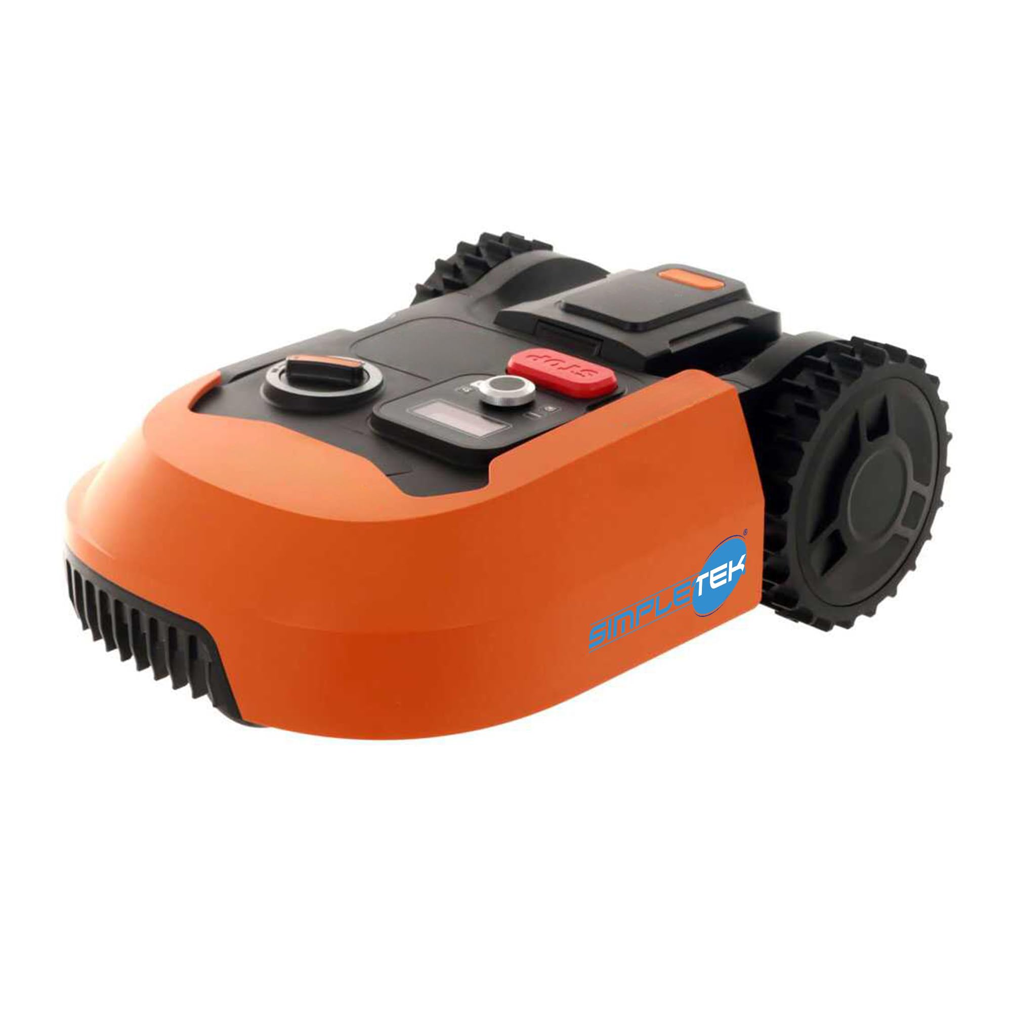 SIMPLETEK - Robot cortacésped M500 Plus - Cobertura de hasta 500 m² - Wi-Fi y Bluetooth - Tecnología Cut-to-Edge - Con hilo perimetral (reacondicionado)