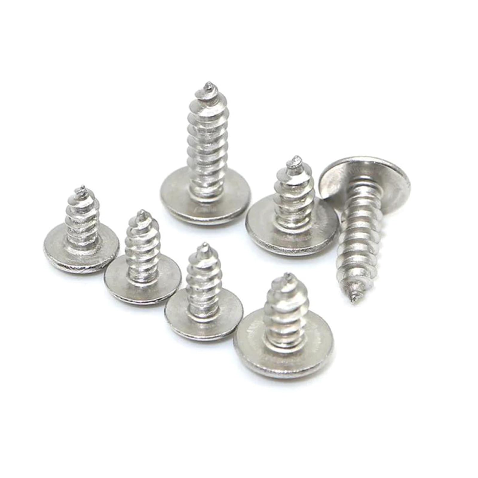 Viti autofilettanti 20 Viti autofilettanti for Legno a Testa di Fungo con Intaglio a Croce in Acciaio Inossidabile M3/M3.5/M4/M5/M6, M4x75mm(M4x35mm)