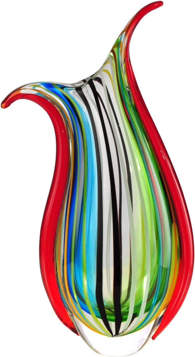 Dale Tiffany Art Glass Vase from Cambay Collection
