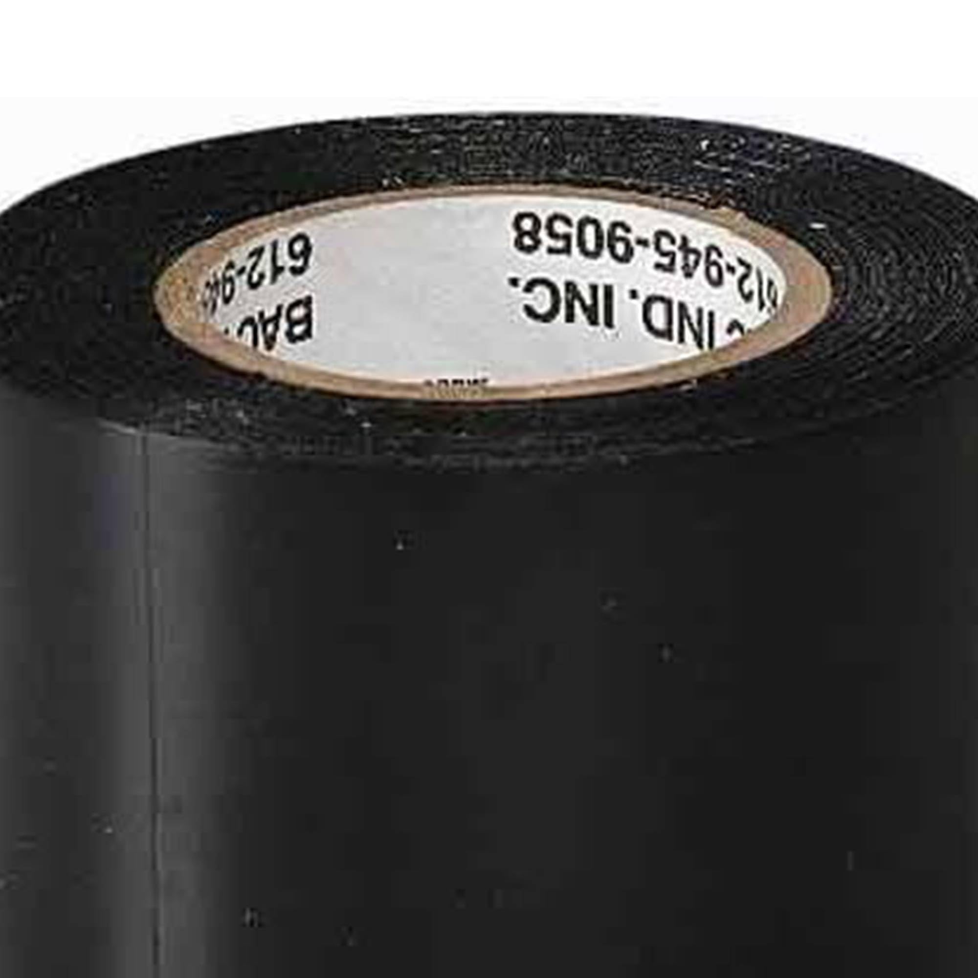 Tarp Tape 2 Inch Durable Waterproof Tape for Indoor and Outdoor Tarps, Covers, Awnings, Tents, and Hay Cover Repair Use, Black, TBL-35