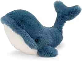 Amazon.com: Jellycat Wally Whale Stuffed Animal, Tiny 6.5