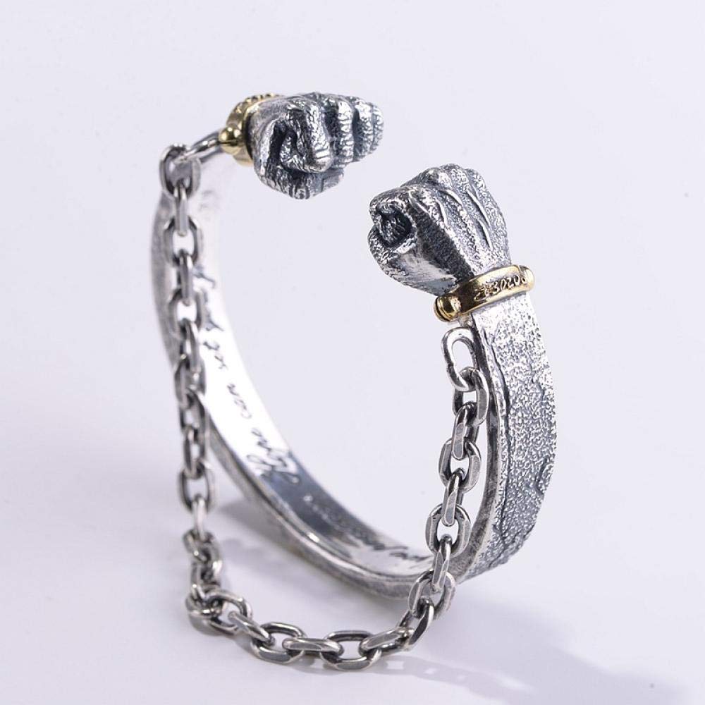Collier ethnique originaux chain à double poing bijou vintage dames