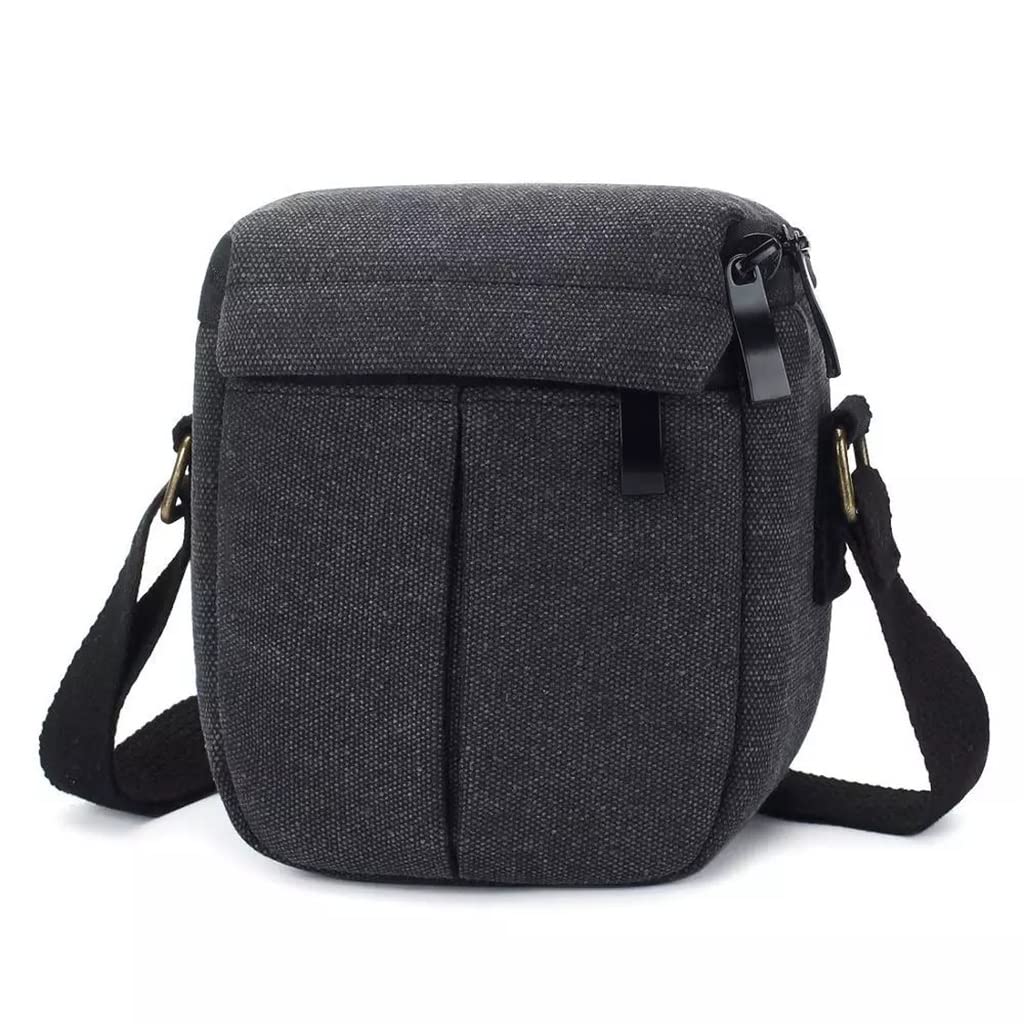 n/a Bolsa para cámara Estuche para fotografías Ligero y Duradero, Construcción de Lona Extrusión Impermeable Resistente a los Golpes y la abrasión (Color: Blanco, Tamaño: 4.33 x 2.95 x 4.92 in Inch)