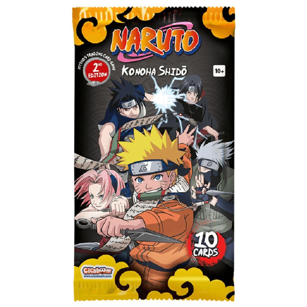 Naruto Mythos TCG - 2ND Edition - Caja de 24 Sobres - Eng : Amazon
