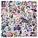 50Pcs JoJo's Bizarre Cartoon Adventure Stickers for Kids Teens Girls Adult, Waterproof Vinyl Movie Decal for Water Bottle Skateboard Guitar Travel Case Bike Laptop,Car Bumper,Luggage,Phone (JO)