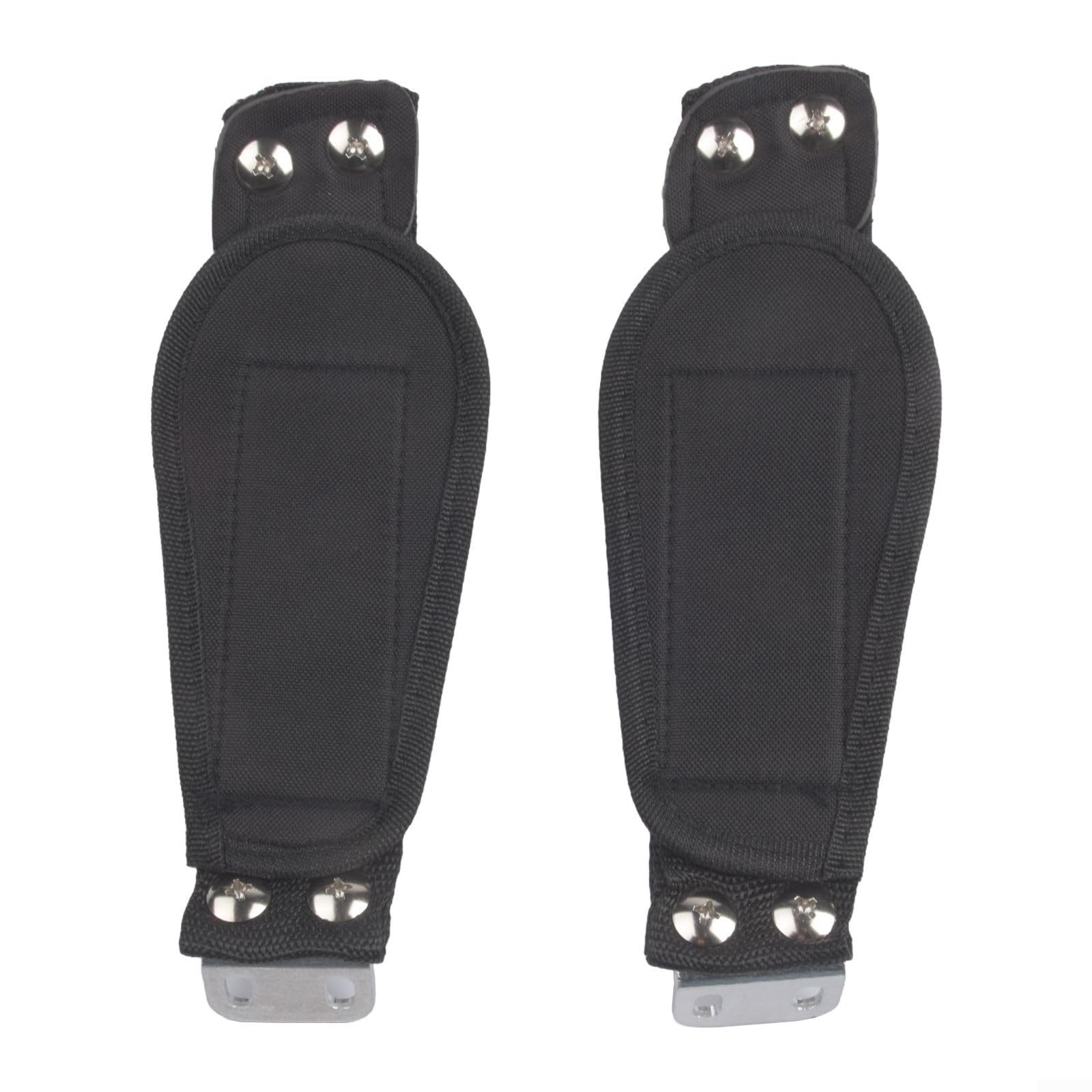 Mountain Skateboard piede supporto longboard fissaggio banda in lega di alluminio stabile fuoristrada equitazione per la maggior parte delle mountain board nero