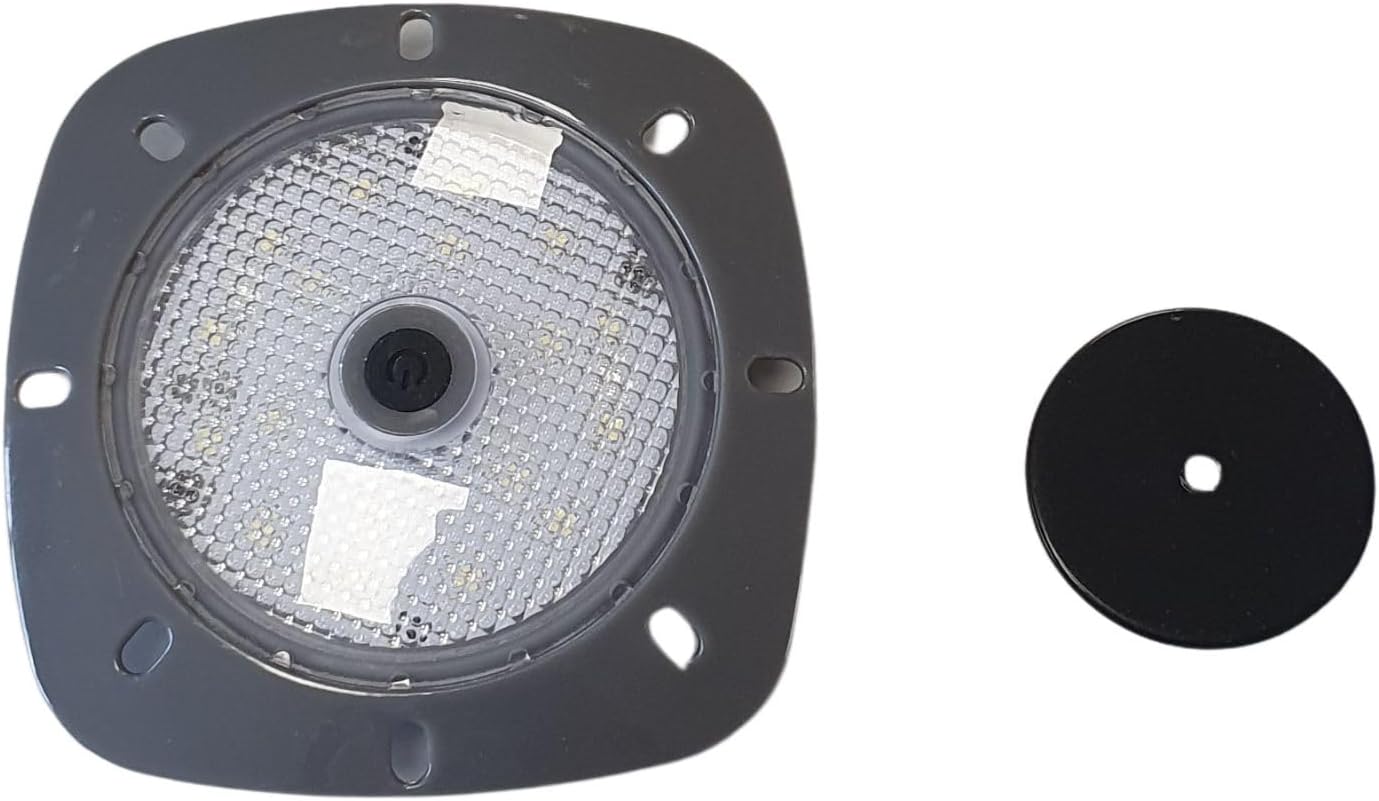 Back view of Seamaid No(t)mad LED Color Pool Lamp, showing magnetic base