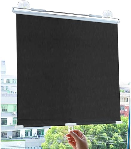 Vista 149 de Blackout Roll Up Shades with Suction Cups, Sunshade Blinds No Drilling, Window Roller Blinds, Thermal Roller Shades for