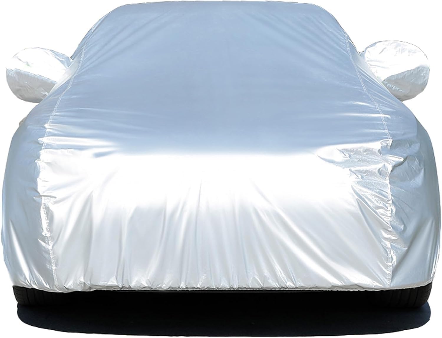 Autoabdeckung für Suzuki SX4 (2010-2014), Autoabdeckung Vollgarage Wasserdicht UV-Schutz Auto Abdeckplane Abdeckung,A/Silver