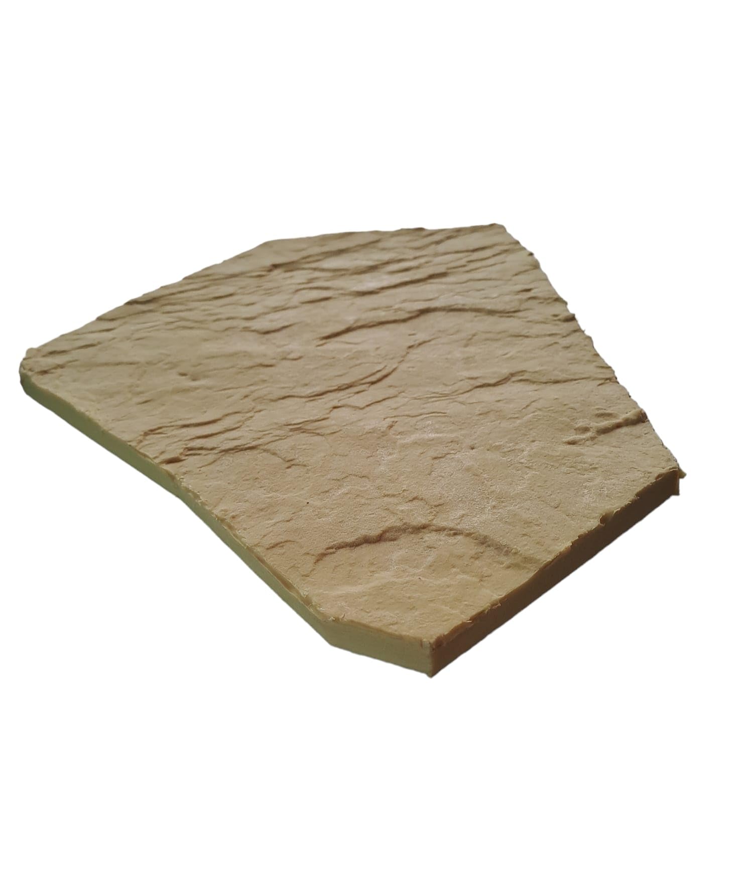 TK Moldes para hormigon impreso, mortero impreso y cemento impreso semirígido y reutilizable. Cemento vertical, hormigon vertical, mortero vertical Manta piedra laja cantera 46x31cm