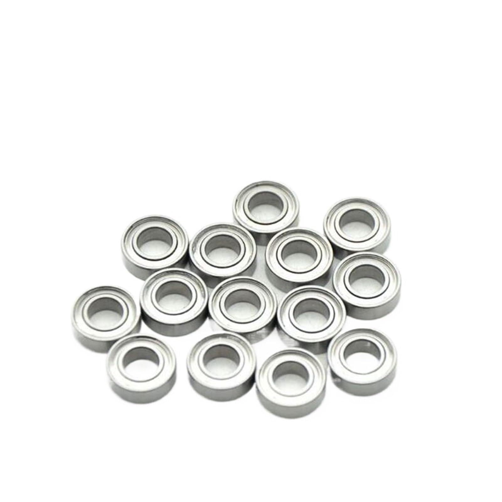 Soywim Mr137zz Bearing, Miniature Ball Bearing 10/20/50Pcs 7X13x4mm Abec-5 Metric Chrome Steel L-1370Zz Mr137 Z Zz Bearings Mr137z Wear Resistance(40Pcs)