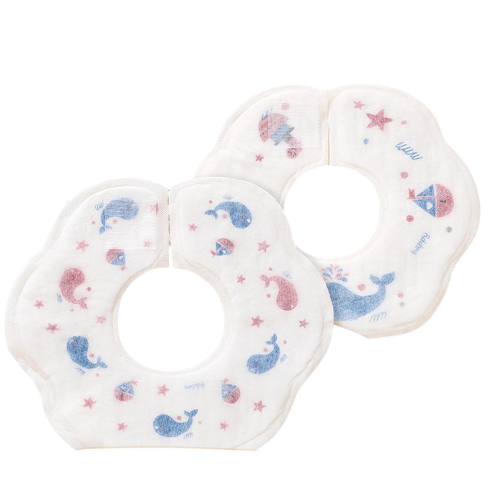Oxxggkao 20pcs Disposable Bib For Baby Comfortable Saliva Towel Leakproof Burping Cloths Separately Packaged For Infants Anti-spill Bibs For Babies Travel-friendly Baby With Cartoon Pattern Absorbent