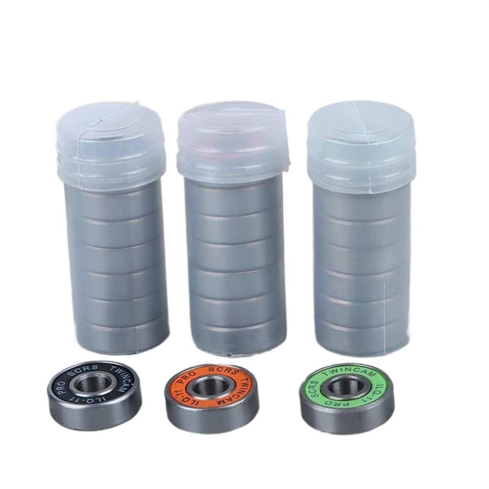 8 pièces/Ensemble 608 RS Portant ILQ-11 8 * 22 * 7mm Longboard Vitesse Patin à Roues alignées roulement de Roue Patin Scooter Lisse Patin Scooter roulement(B)