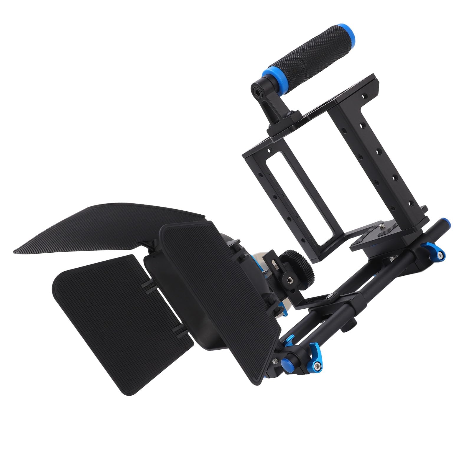 Kit di attrezzatura per gabbia video per videocamera DSLR, di produzione cinematografica professionale con messa a fuoco successiva, 1 set per videografi professionisti