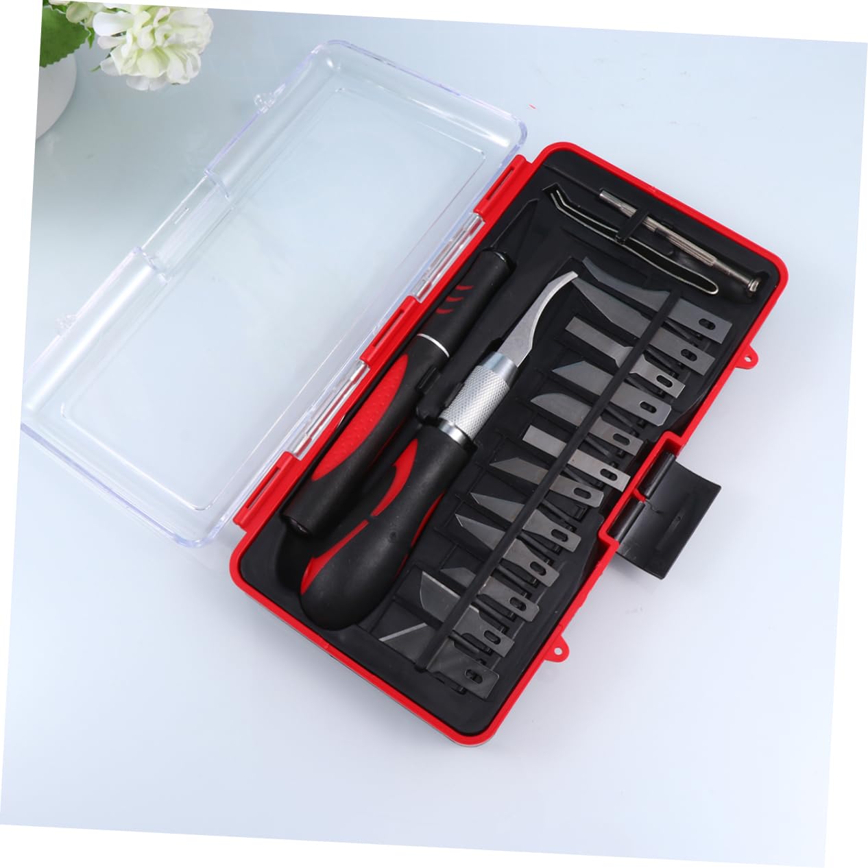 16St Schnitzmesser DIY-Werkzeuge Stichelstift Holzbearbeitungsmesser-Kit Schnitzstift Holzschnitt handwerkzeug holzwerkzeug für die Holzbearbeitung Stift