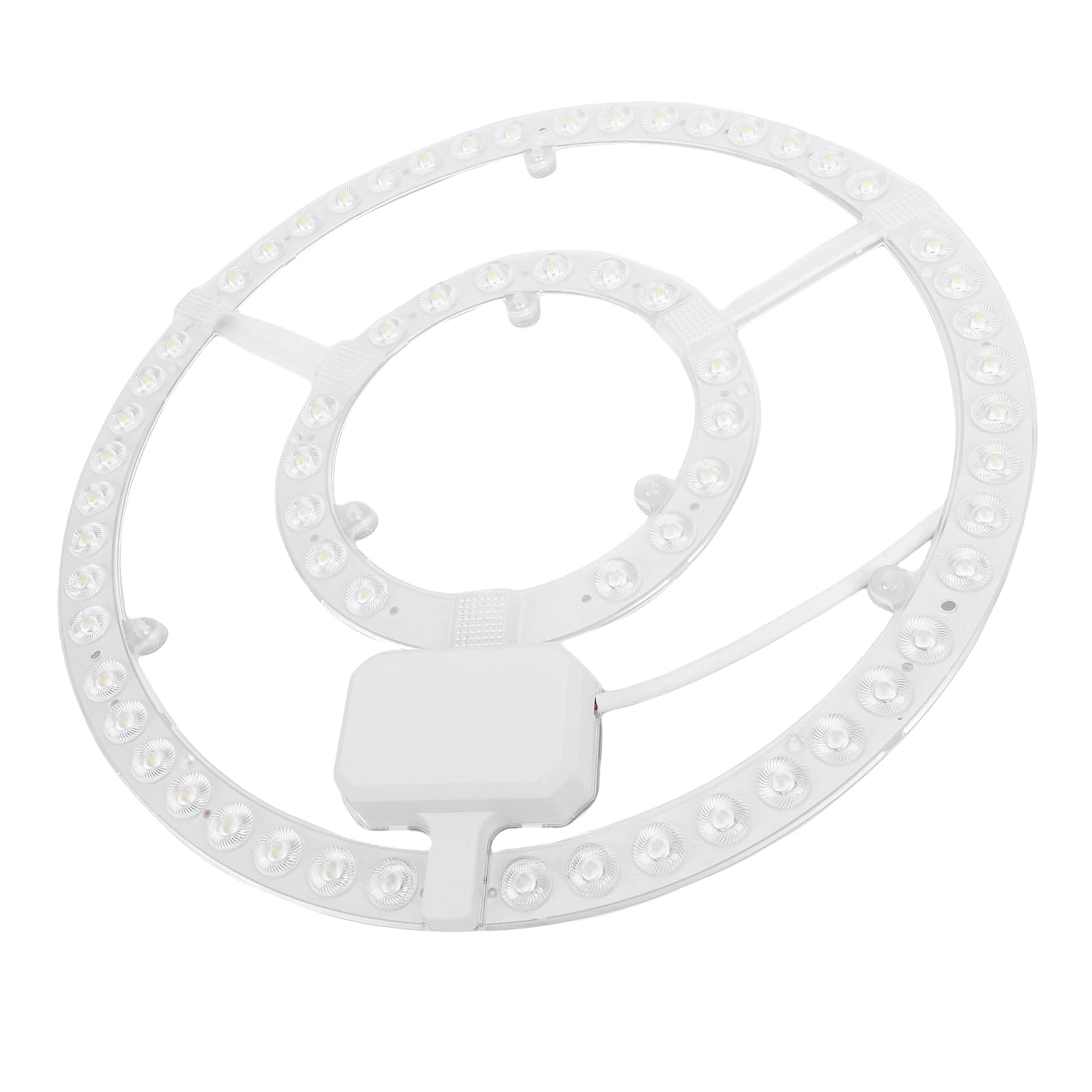 Bewinner Kit de Adaptación del Motor de Luz LED de 12.01 Pulgadas, Módulo Redondo de Luz de Techo LED Módulo de Luz de Techo de Alto Brillo de Luz Blanca Panel de 72 W para Reemplazo