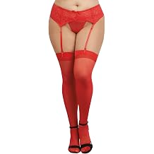 Dreamgirl Health _ Personal _ Care Women's US Size Plus Size Color Red