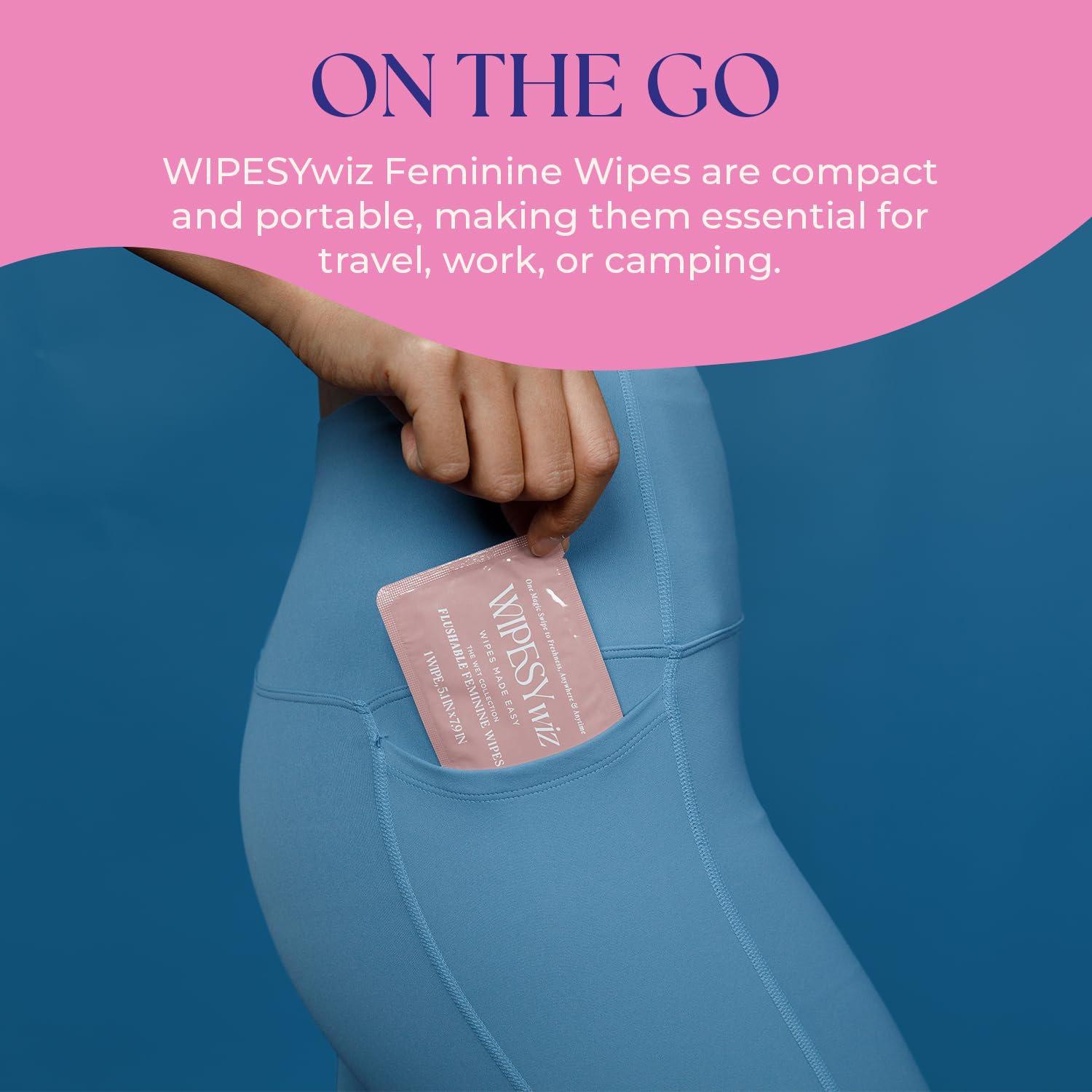 Butt & Feminine Wipes Bundle – Flushable, PH Balanced, Plant-Based Wet Towels for Women & Men – 10x8 Butt Wipes + 40 Feminine Wipes – Travel-Friendly Hygiene Essentials