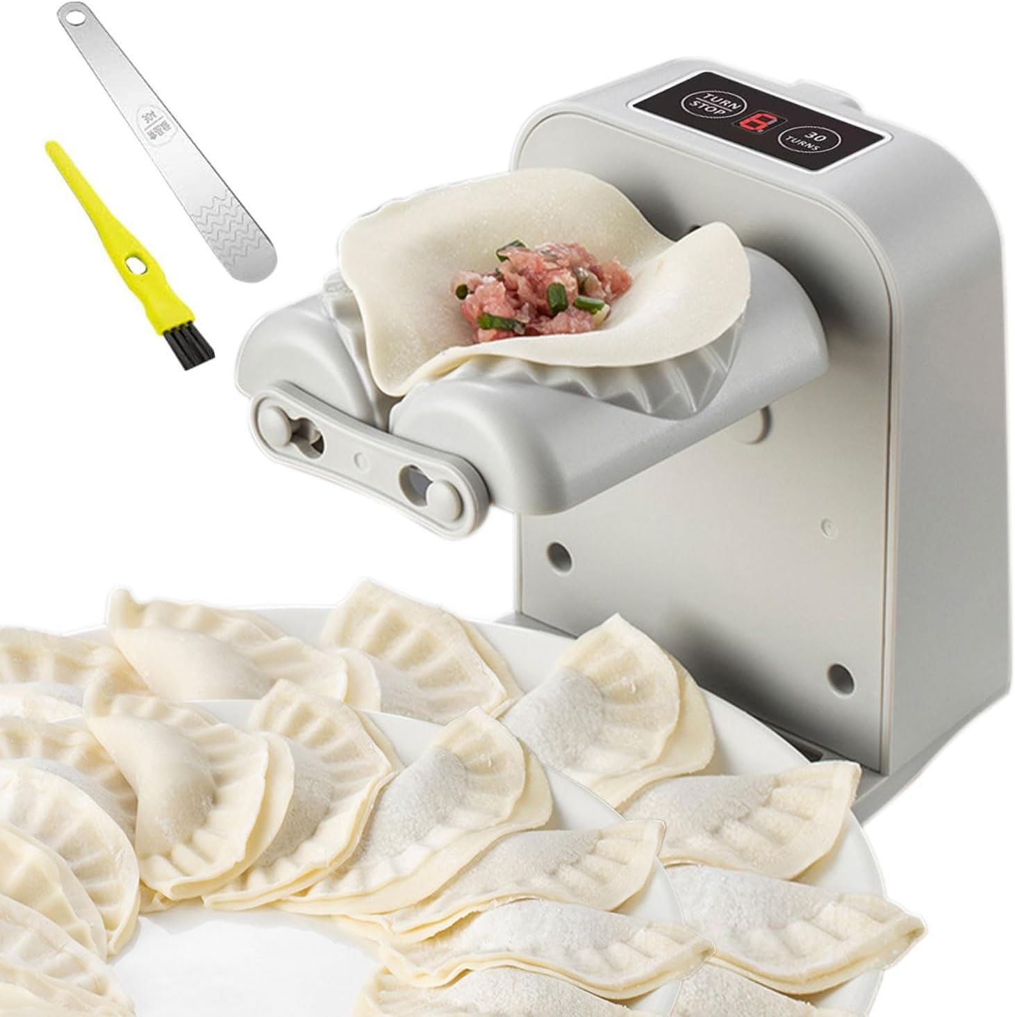 Automatic Electric Dumpling Maker Machine, Household Dumpling Maker Press, Automatic Rapid Forming Dumpling Machine Mold（1pcs）