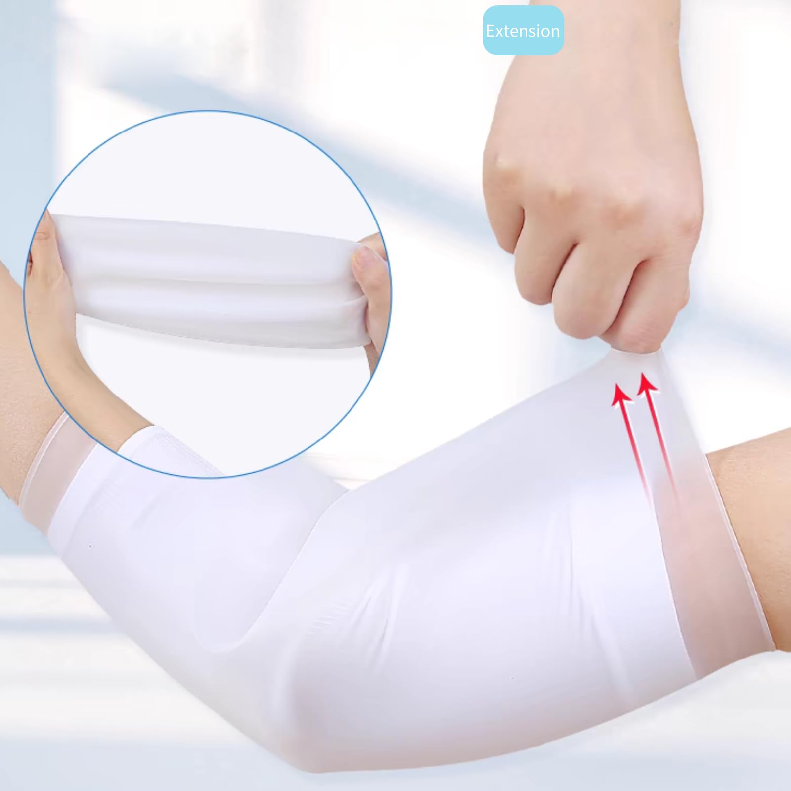 Cubierta de ducha de línea PICC, catéter Picc, funda para el cuidado del baño, brazo de silicona, catéter venoso central, funda protectora impermeable para el baño(Grande)