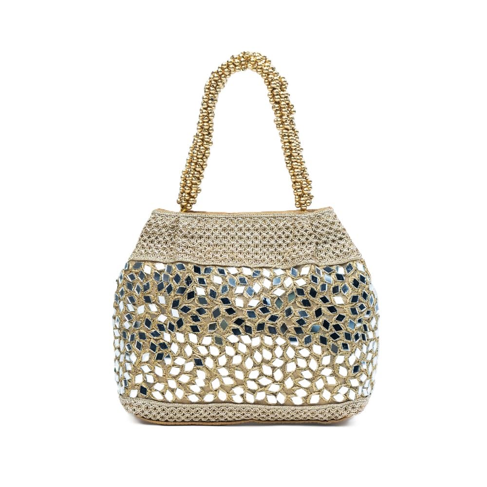 cara fashion Twinkle Mirror Potli-picture-15