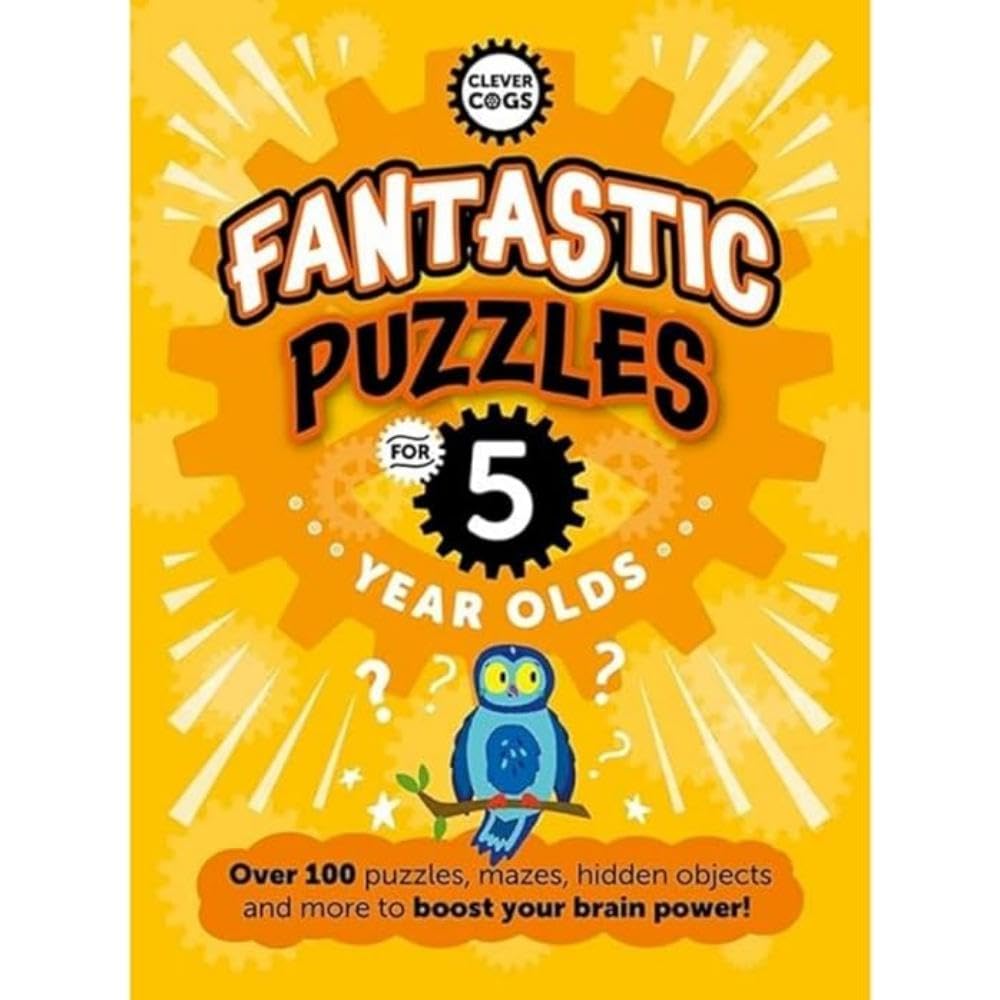 Fantastic Puzzles For Five Year Olds by Noodle Juice PAPERBACK 9781915613097