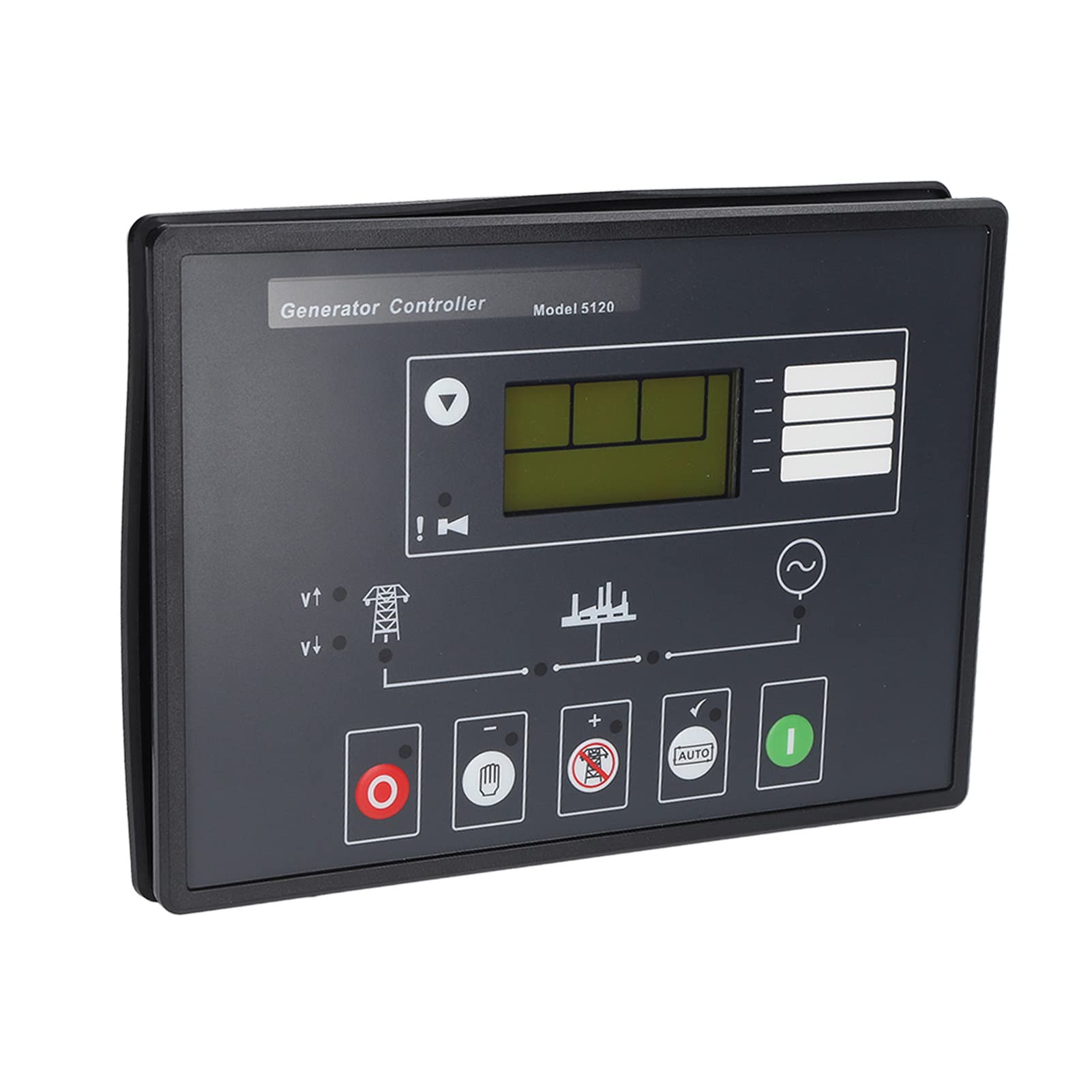 Controlador automático de generador 5120 Generador Controlador de grupo electrógeno Panel de control de arranque automático 100-700 V (400 V)