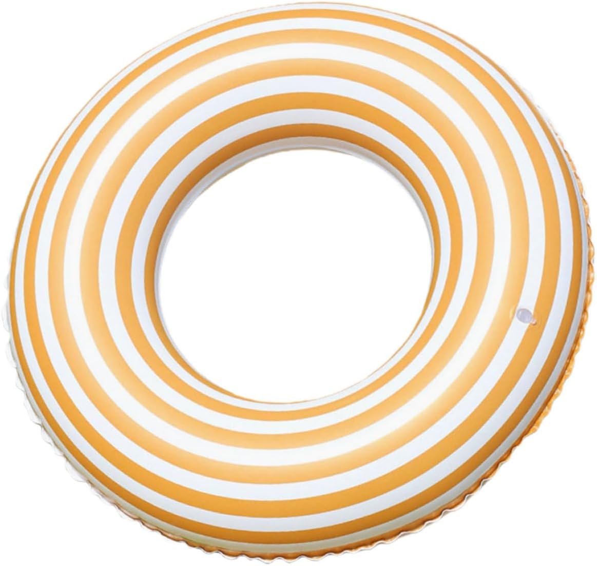 VICASKY Inflatable Lifebuoy Swim Accessory Float Ring Pool Inflatable Ring Lovely Swim Ring Swim Ring for Adults Beach Float Swimming Ring Pool Swim Ring Adults Swim Ring Summer Swim Ring, Orange