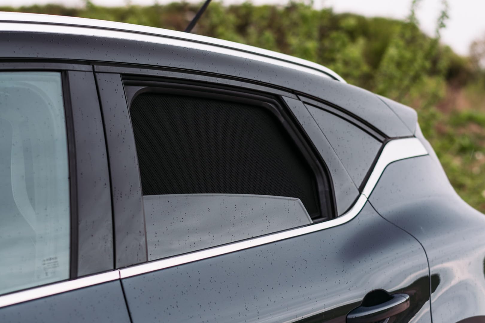 Set de Car Shades Compatible avec Renault Captur II 5 Portes 2020- (6-pièces) Pare-Soleil sur Mesure pour Voiture