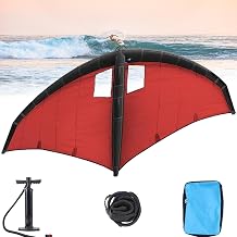 Inflatable Kites Wing Surfing,Handheld Foil Wing Kite,Portable Surfboard Sail,Inflatable Wing Surfing,for Wind Wing Foiling, Surfing Snow Ski Surfing Water Play