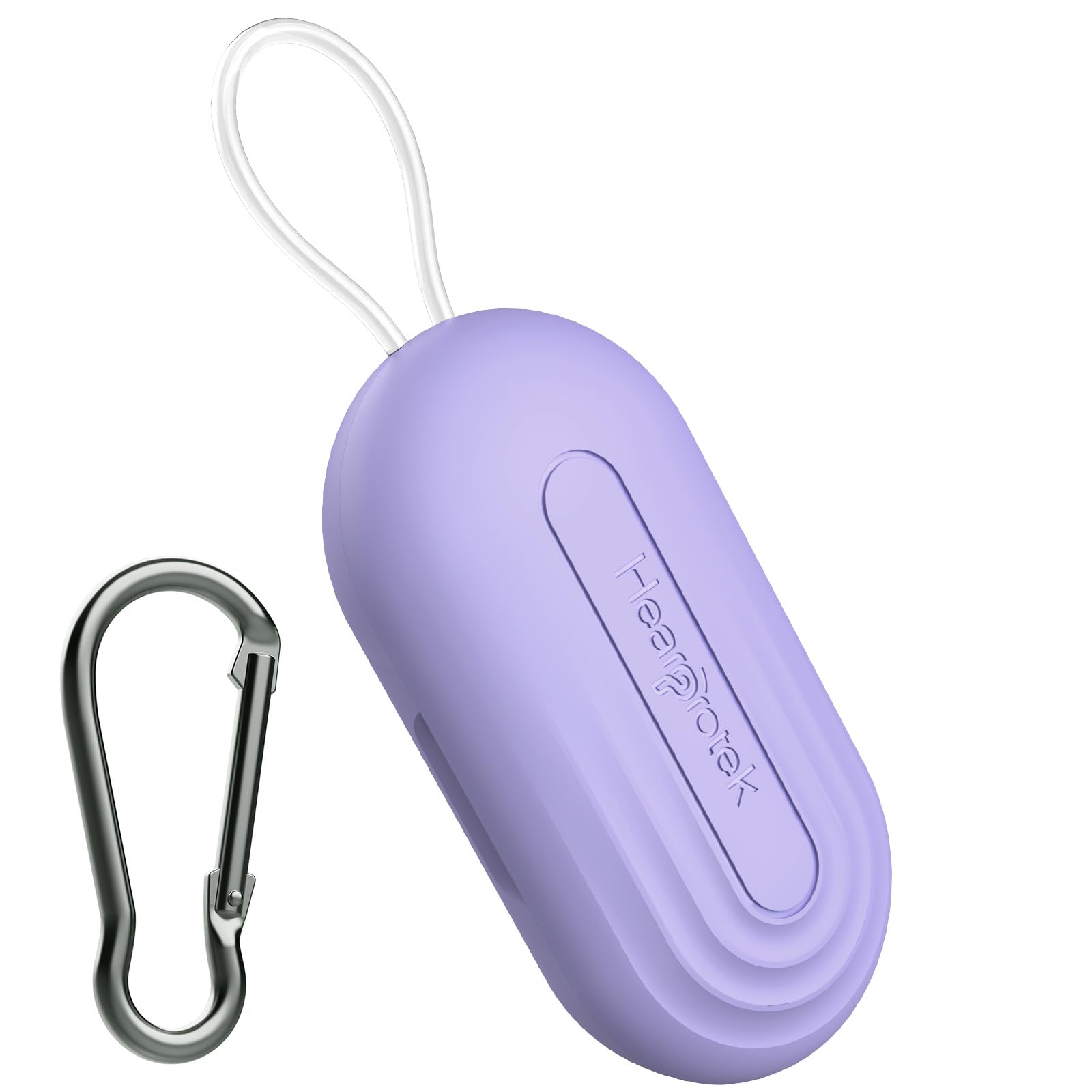 Earplug Cases, Portable Earplug Holder, Mini Storage Case Earbud Plug Organizer Ear Plug Case Durable Small Carrying Case for Travel, Business Trip (Purple)-image-8