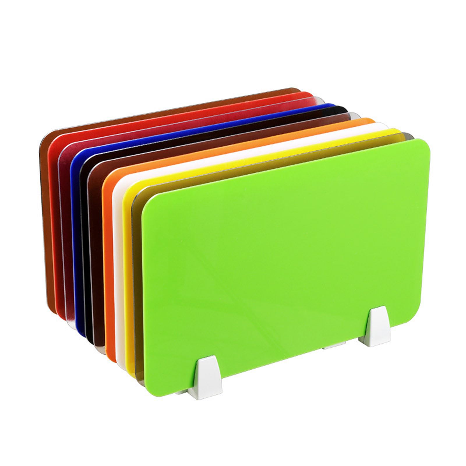 Divisor de escritorio, panel divisor de privacidad de acrílico para oficina, para escritorio, para estudiantes, protección contra salpicaduras para oficinas, bibliotecas y aulas (amarillo, 30 x 50 cm