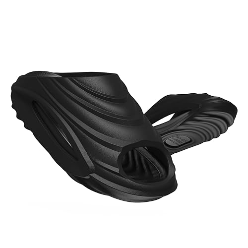 Cloud Slides for Men Women,Quick-Dry Slippers,Non-Slip Lightweight Sandals, Outdoor Camping