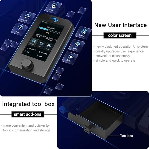 Miniatura 7 de Creality Ender 3 V3 SE Impresora 3D con nivelación automática, transferencia automática de filamentos, extrusor directo Sprite, Dual Z, MAX 250MMS,