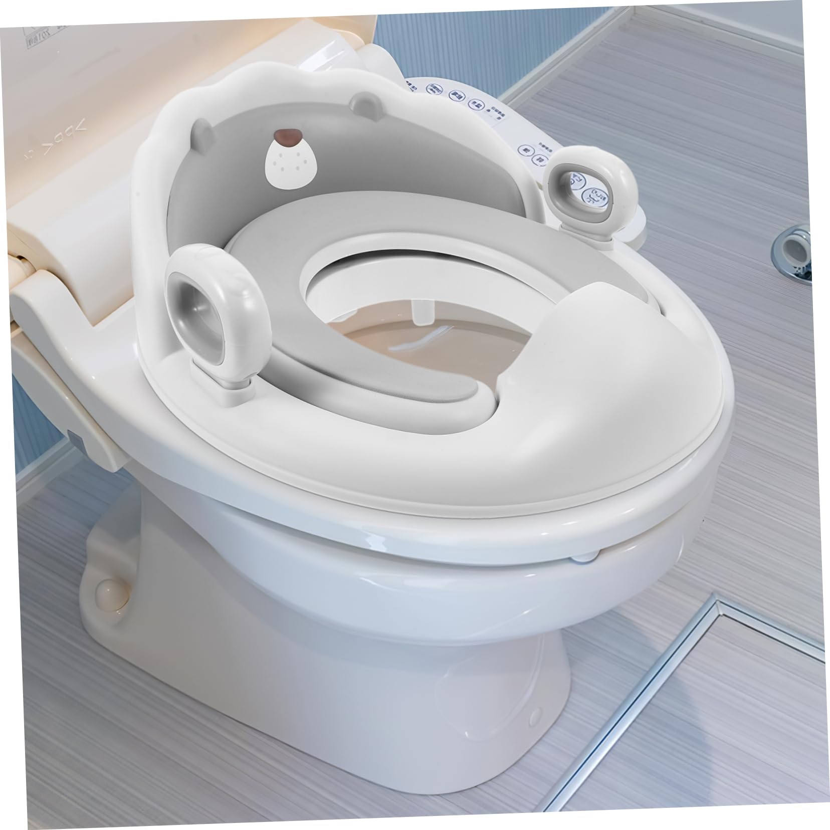 Asiento de Orinal para Bebés Asiento de Inodoro para Niños Pequeños Pp Tpe Cómodo y Portátil para Entrenamiento al Baño