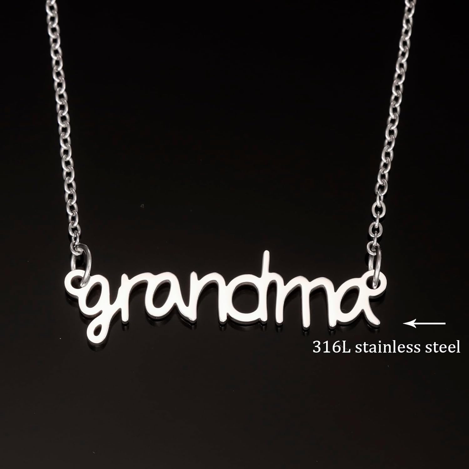 Grandma Necklace for Women Gifts Mothers Day Jewelry for Grandma personalized Grandmother Necklaces - Image 2