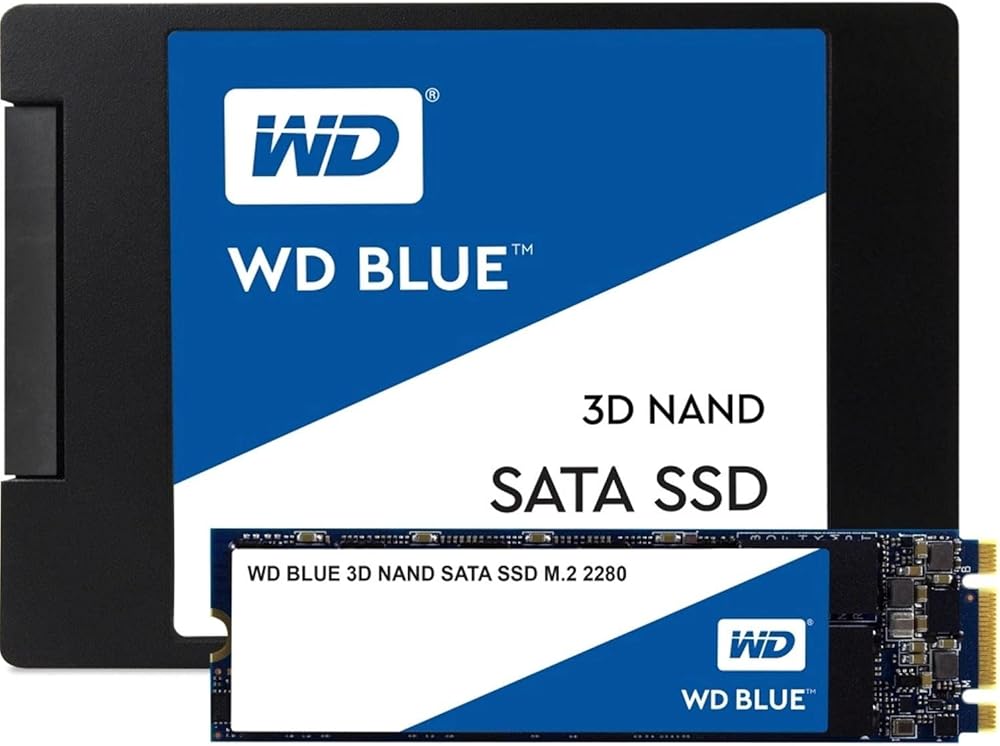 Western Digital WD Blue 500GB SATA 3 6Gb/s, M.2-2280 3D NAND Internal Solid State Drive thumbnail 4