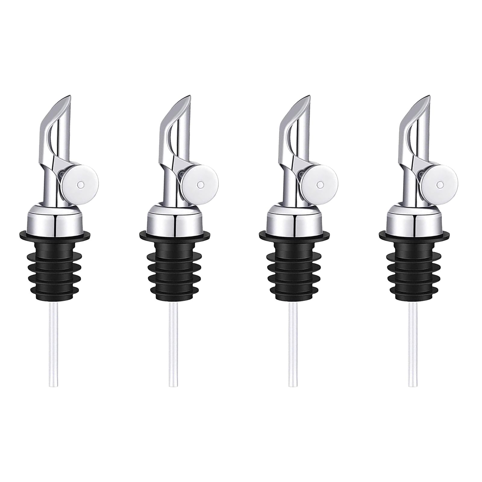Msioytog The Color Of Nonrust Steel Auto Opening Wine Dispenser Leak Release Spouts Suitable Sensors Technology For Easy Pouring Leak Proof Wine Pourer Nonrust Steel
