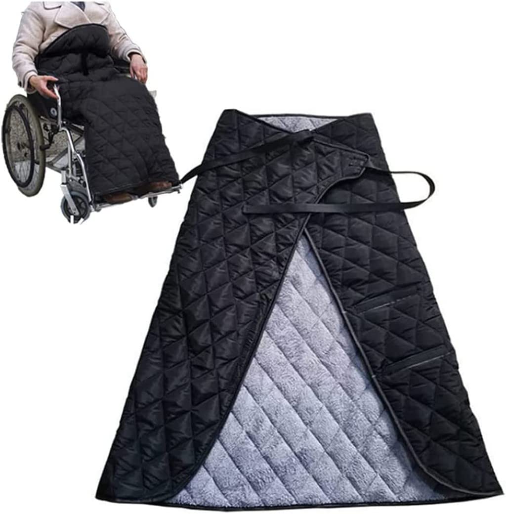 Manta para Las piernas de la Silla de Ruedas, Fundas cálidas para sillas de Ruedas, Fundas de Invierno a Prueba de Viento para sillas de Ruedas para Adultos, Fundas cálidas acogedo